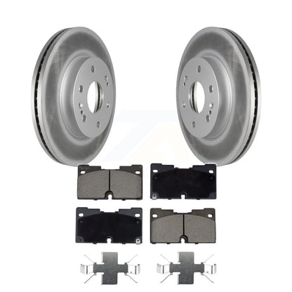 Coated Disc Rotors and Ceramic Brake Pads Kit-KGC-100096 - Kit.bestparts.ca