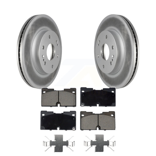 Coated Disc Rotors and Ceramic Brake Pads Kit-KGC-100096 - Kit.bestparts.ca