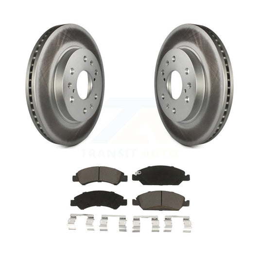 Coated Disc Rotors and Ceramic Brake Pads Kit-KGC-100099 - Kit.bestparts.ca