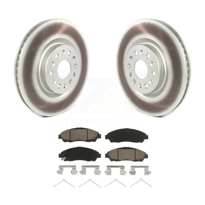 Coated Disc Rotors and Ceramic Brake Pads Kit-KGC-100100 - Kit.bestparts.ca