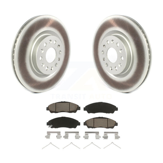 Coated Disc Rotors and Ceramic Brake Pads Kit-KGC-100100 - Kit.bestparts.ca
