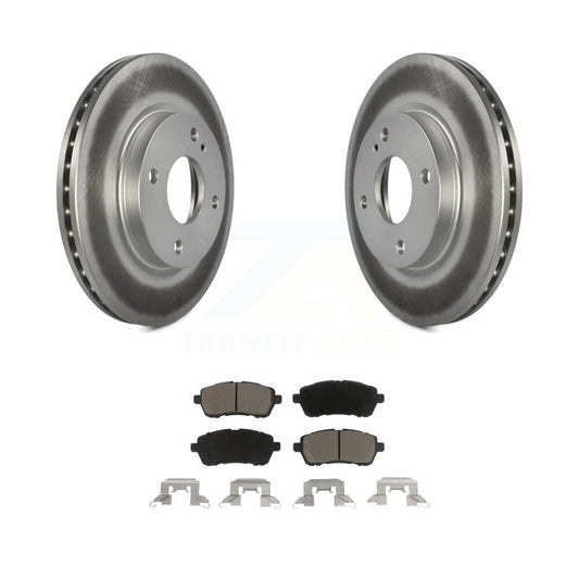 Coated Disc Rotors and Ceramic Brake Pads Kit-KGC-100106 - Kit.bestparts.ca