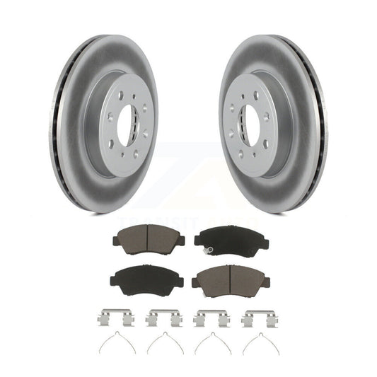 Coated Disc Rotors and Ceramic Brake Pads Kit-KGC-100108 - Kit.bestparts.ca