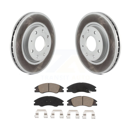 Coated Disc Rotors and Ceramic Brake Pads Kit-KGC-100111 - Kit.bestparts.ca