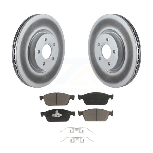 Coated Disc Rotors and Ceramic Brake Pads Kit-KGC-100116 - Kit.bestparts.ca