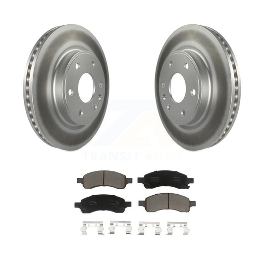 Coated Disc Rotors and Ceramic Brake Pads Kit-KGC-100117 - Kit.bestparts.ca