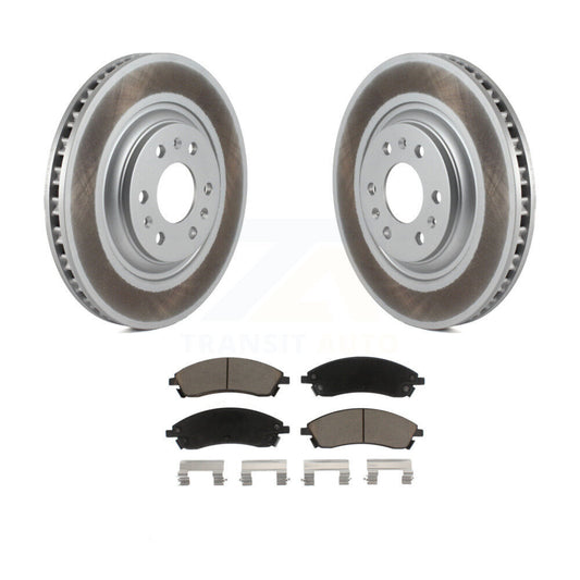Coated Disc Rotors and Ceramic Brake Pads Kit-KGC-100121 - Kit.bestparts.ca