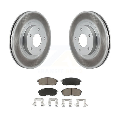 Coated Disc Rotors and Ceramic Brake Pads Kit-KGC-100123 - Kit.bestparts.ca