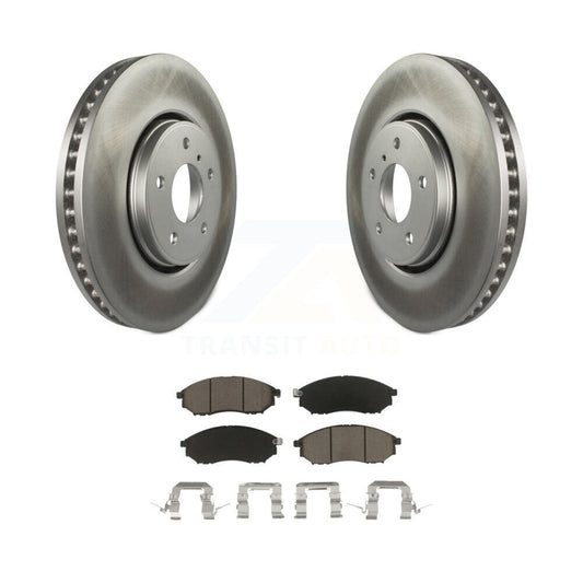 Coated Disc Rotors and Ceramic Brake Pads Kit-KGC-100124 - Kit.bestparts.ca