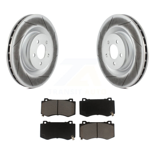 Coated Disc Rotors and Ceramic Brake Pads Kit-KGC-100125 - Kit.bestparts.ca