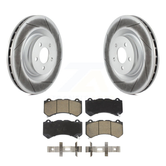 Coated Disc Rotors and Ceramic Brake Pads Kit-KGC-100130 - Kit.bestparts.ca