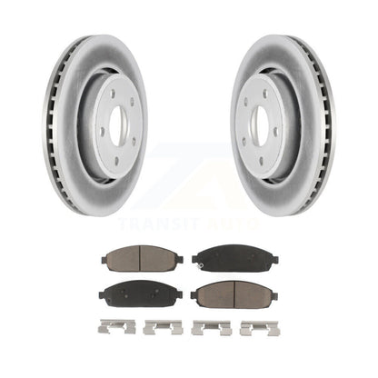 Coated Disc Rotors and Ceramic Brake Pads Kit-KGC-100132 - Kit.bestparts.ca