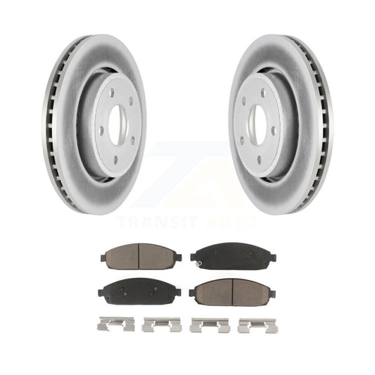 Coated Disc Rotors and Ceramic Brake Pads Kit-KGC-100132 - Kit.bestparts.ca