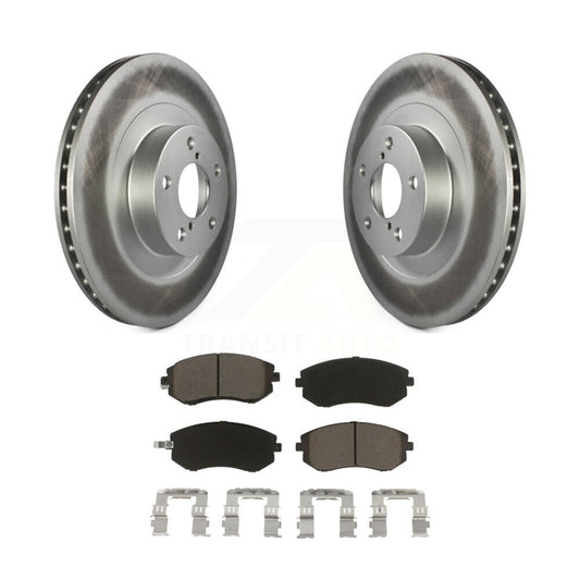 Coated Disc Rotors and Ceramic Brake Pads Kit-KGC-100133 - Kit.bestparts.ca