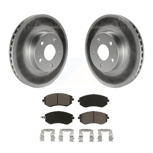 Coated Disc Rotors and Ceramic Brake Pads Kit-KGC-100134 - Kit.bestparts.ca