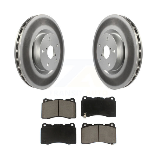 Coated Disc Rotors and Ceramic Brake Pads Kit-KGC-100136 - Kit.bestparts.ca