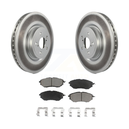 Coated Disc Rotors and Ceramic Brake Pads Kit-KGC-100139 - Kit.bestparts.ca