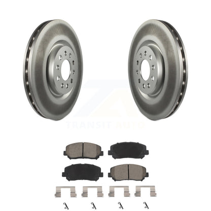 Coated Disc Rotors and Ceramic Brake Pads Kit-KGC-100149 - Kit.bestparts.ca