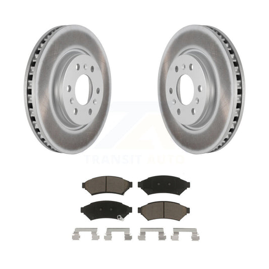 Coated Disc Rotors and Ceramic Brake Pads Kit-KGC-100152 - Kit.bestparts.ca