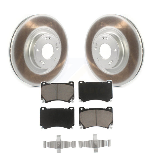 Coated Disc Rotors and Ceramic Brake Pads Kit-KGC-100153 - Kit.bestparts.ca