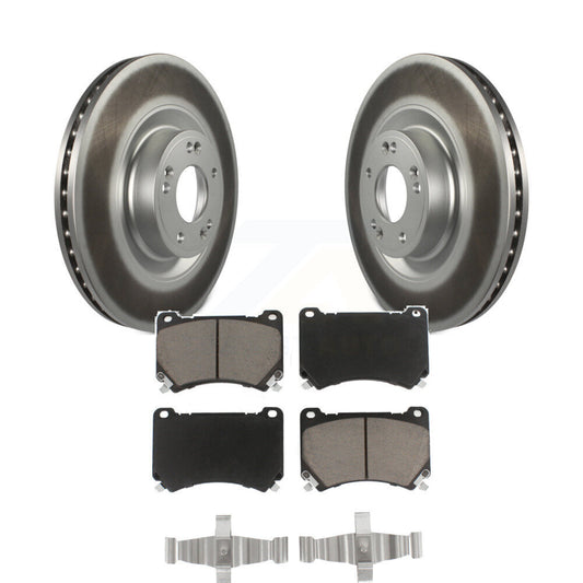 Coated Disc Rotors and Ceramic Brake Pads Kit-KGC-100154 - Kit.bestparts.ca
