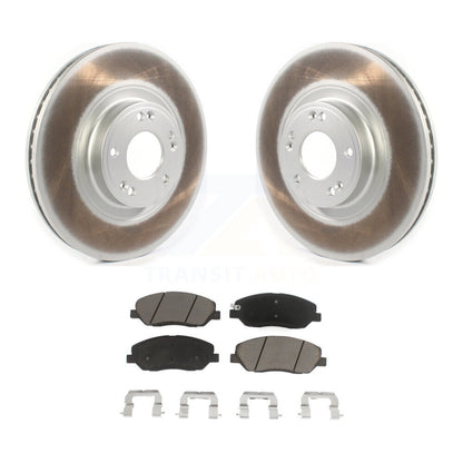Coated Disc Rotors and Ceramic Brake Pads Kit-KGC-100156 - Kit.bestparts.ca