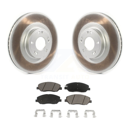 Coated Disc Rotors and Ceramic Brake Pads Kit-KGC-100156 - Kit.bestparts.ca