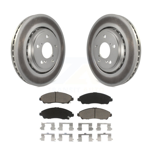 Coated Disc Rotors and Ceramic Brake Pads Kit-KGC-100159 - Kit.bestparts.ca