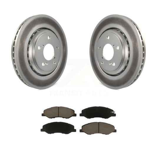 Coated Disc Rotors and Ceramic Brake Pads Kit-KGC-100160 - Kit.bestparts.ca