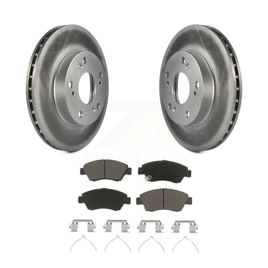 Coated Disc Rotors and Ceramic Brake Pads Kit-KGC-100163 - Kit.bestparts.ca