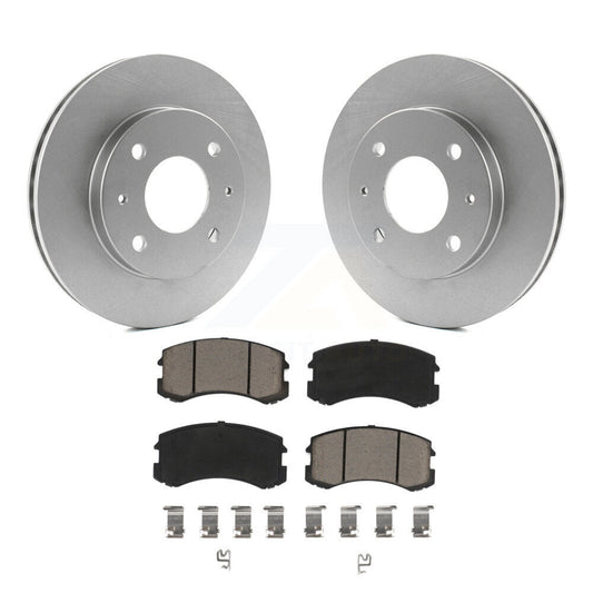 Coated Disc Rotors and Ceramic Brake Pads Kit-KGC-100164 - Kit.bestparts.ca