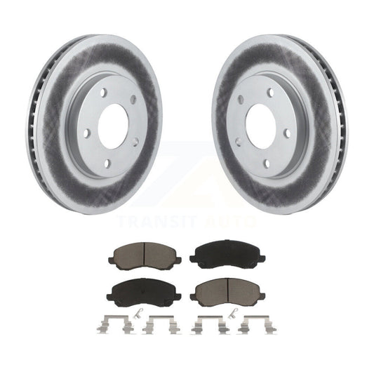 Coated Disc Rotors and Ceramic Brake Pads Kit-KGC-100166 - Kit.bestparts.ca