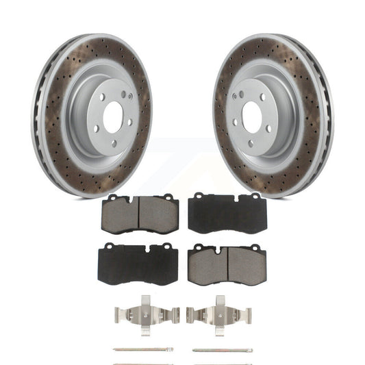 Coated Disc Rotors and Ceramic Brake Pads Kit-KGC-100170 - Kit.bestparts.ca