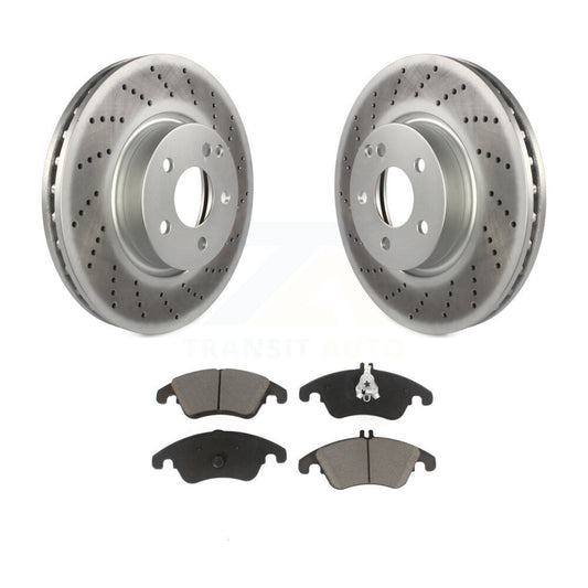 Coated Disc Rotors and Ceramic Brake Pads Kit-KGC-100174 - Kit.bestparts.ca