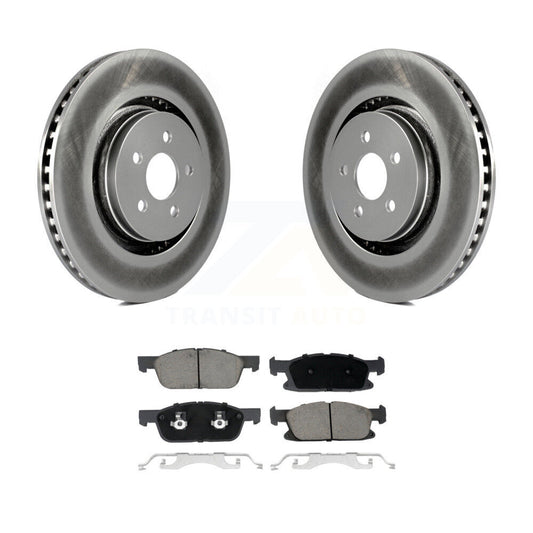 Coated Disc Rotors and Ceramic Brake Pads Kit-KGC-100179 - Kit.bestparts.ca