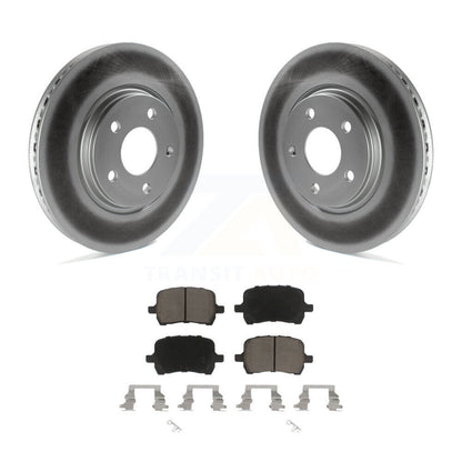 Coated Disc Rotors and Ceramic Brake Pads Kit-KGC-100187 - Kit.bestparts.ca