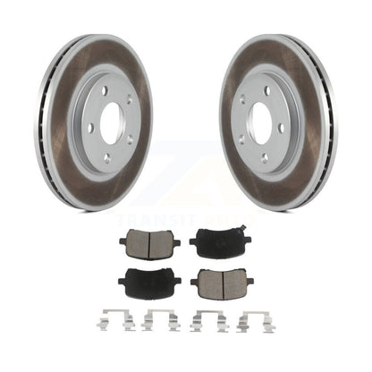 Coated Disc Rotors and Ceramic Brake Pads Kit-KGC-100190 - Kit.bestparts.ca