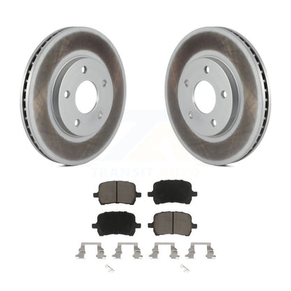 Coated Disc Rotors and Ceramic Brake Pads Kit-KGC-100191 - Kit.bestparts.ca