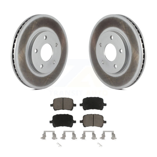 Coated Disc Rotors and Ceramic Brake Pads Kit-KGC-100191 - Kit.bestparts.ca