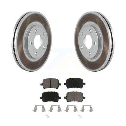 Coated Disc Rotors and Ceramic Brake Pads Kit-KGC-100192 - Kit.bestparts.ca