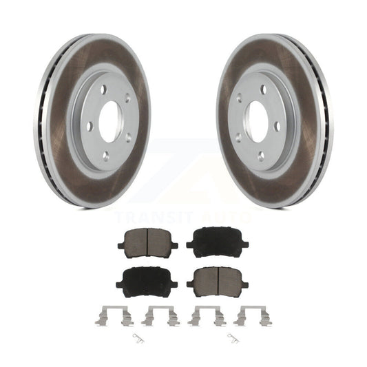 Coated Disc Rotors and Ceramic Brake Pads Kit-KGC-100192 - Kit.bestparts.ca