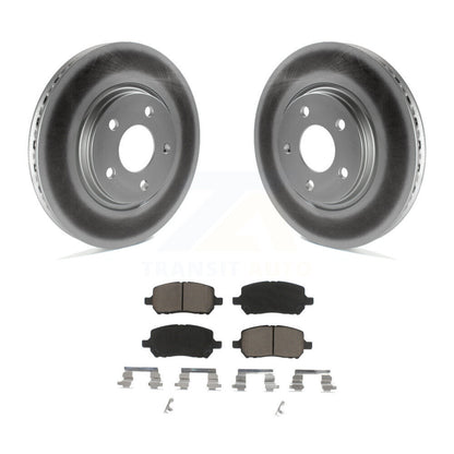 Coated Disc Rotors and Ceramic Brake Pads Kit-KGC-100193 - Kit.bestparts.ca