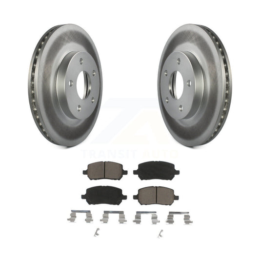 Coated Disc Rotors and Ceramic Brake Pads Kit-KGC-100194 - Kit.bestparts.ca