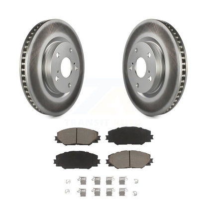 Coated Disc Rotors and Ceramic Brake Pads Kit-KGC-100197 - Kit.bestparts.ca