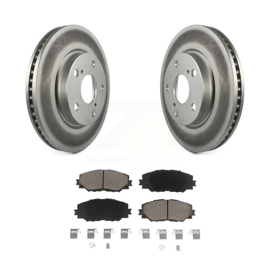 Coated Disc Rotors and Ceramic Brake Pads Kit-KGC-100198 - Kit.bestparts.ca