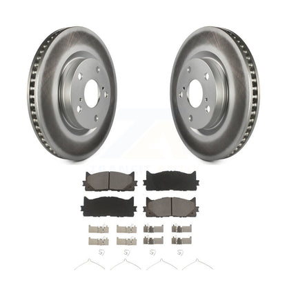 Coated Disc Rotors and Ceramic Brake Pads Kit-KGC-100199 - Kit.bestparts.ca