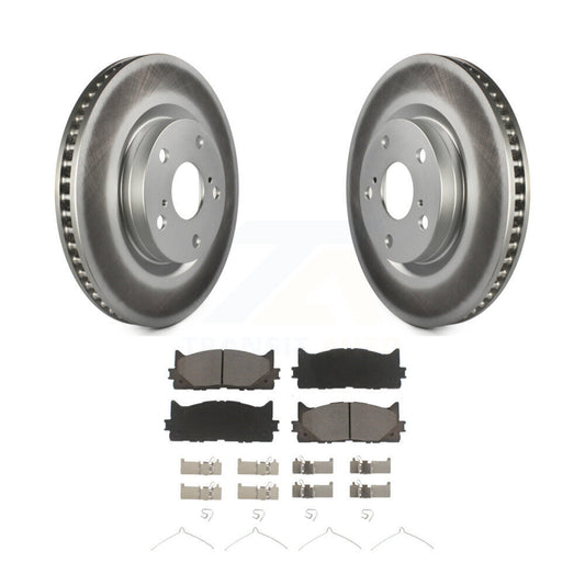 Coated Disc Rotors and Ceramic Brake Pads Kit-KGC-100199 - Kit.bestparts.ca