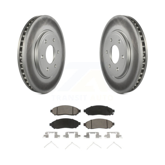 Coated Disc Rotors and Ceramic Brake Pads Kit-KGC-100202 - Kit.bestparts.ca