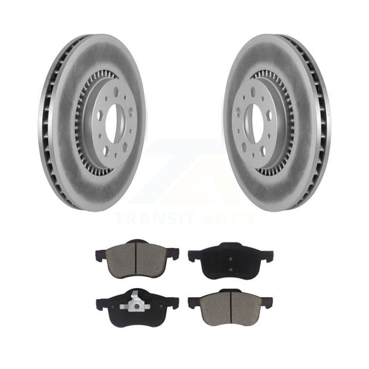 Coated Disc Rotors and Ceramic Brake Pads Kit-KGC-100209 - Kit.bestparts.ca