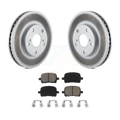 Coated Disc Rotors and Ceramic Brake Pads Kit-KGC-100214 - Kit.bestparts.ca